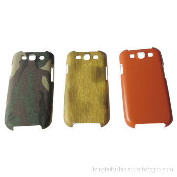 2014 New Design Colorful Leather Cases for Samsung Galaxy S3 with IMD/IML Technology